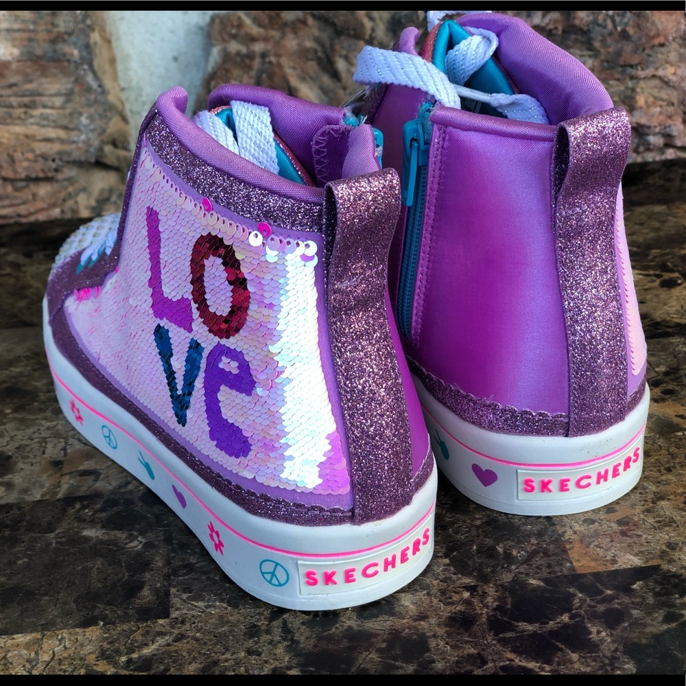 Skechers Flip Kicks 2.0 Lilac Love sneakers - Picture 2 of 16